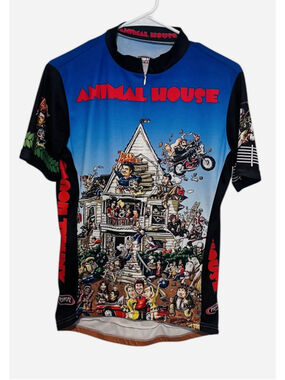 National Lampoon's Animal House Primal Wear Cycling Jersey Shirt Men’s Medium